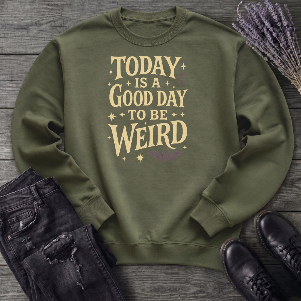 Today Is A Good Day To Be Weird Sweatshirt