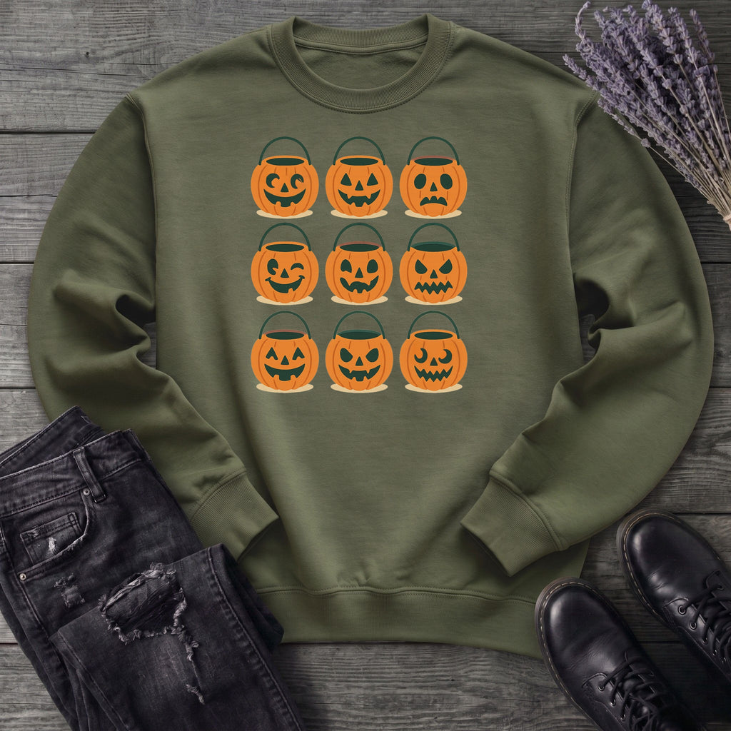 Bucket Grid Sweatshirt
