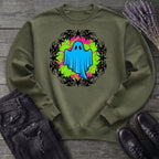 Grunge Star Ghost Sweatshirt