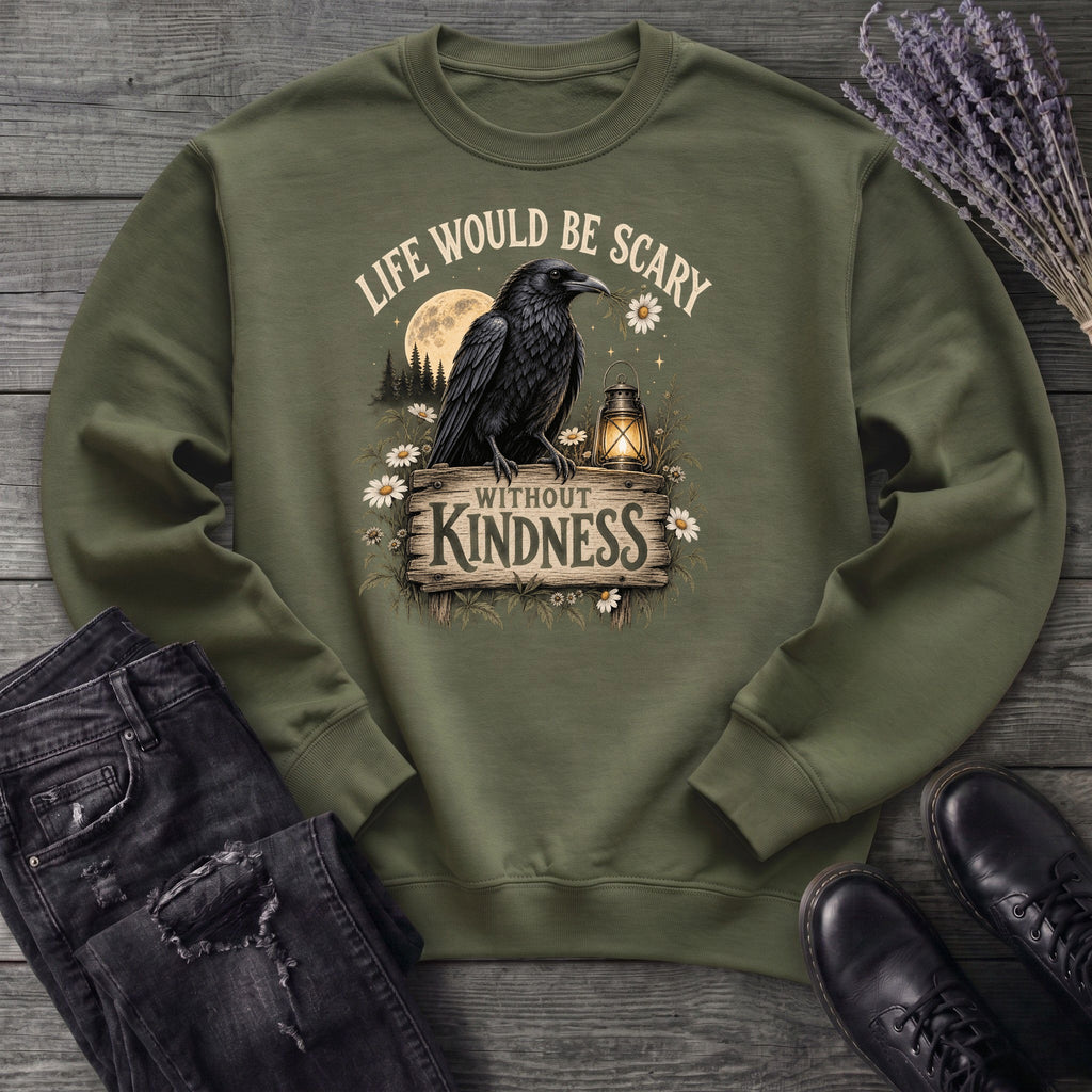 Life Would Be Scary Without Kindness Sweatshirt