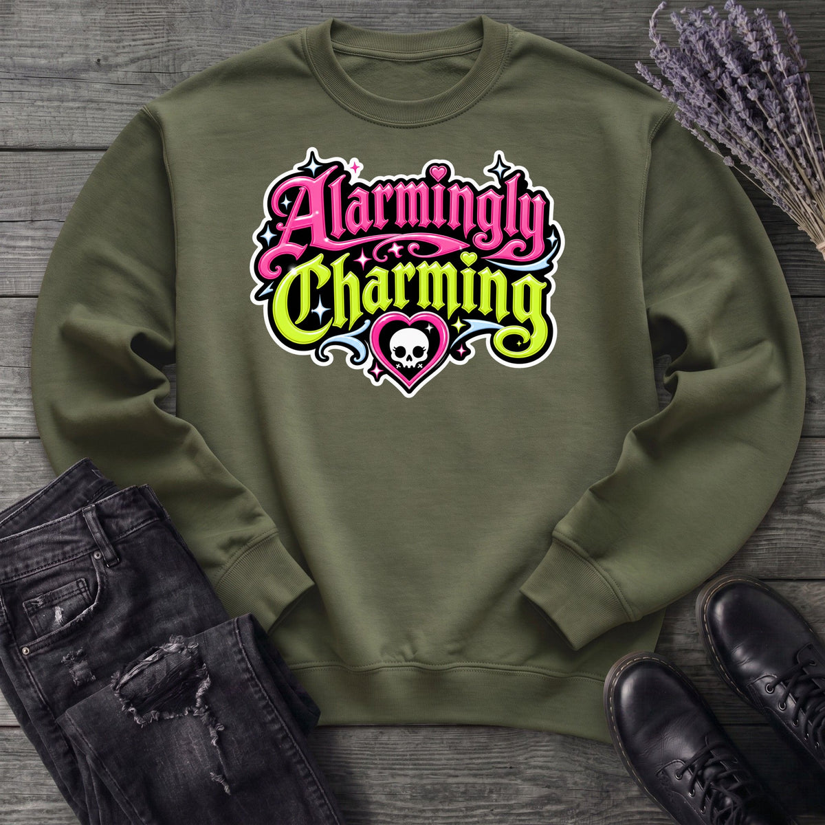 Alarmingly Charming Sweatshirt