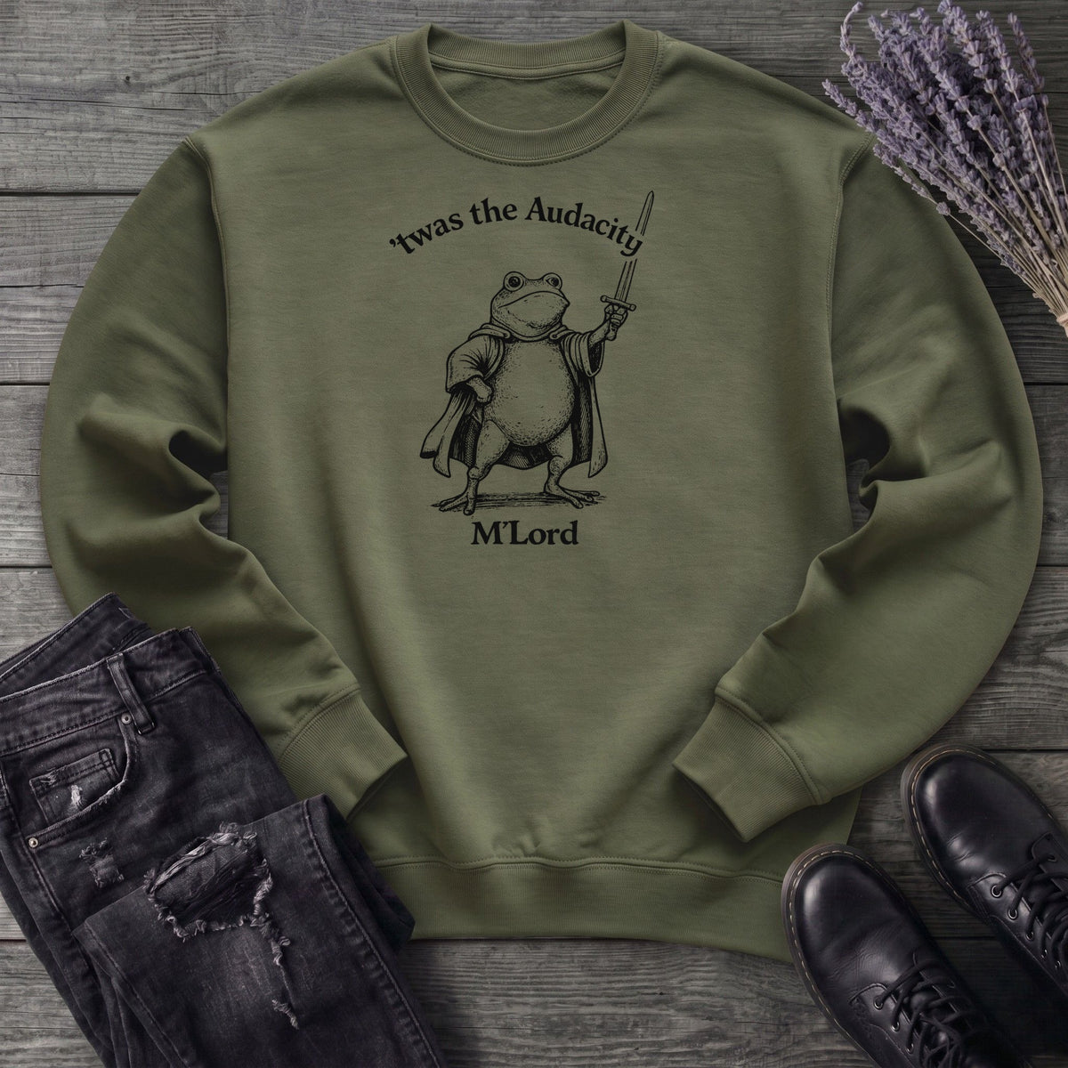 Twas The Audacity Sweatshirt
