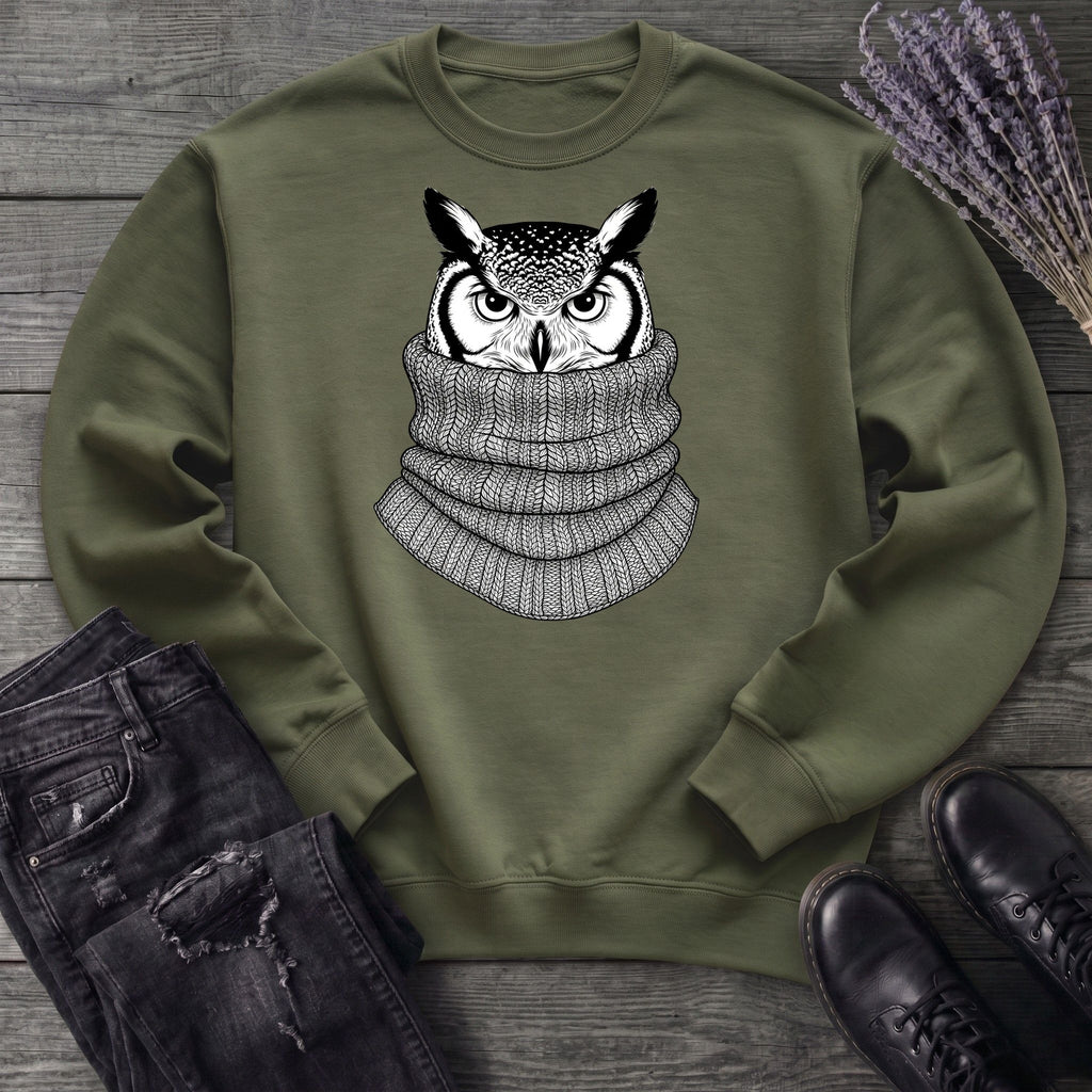 Owl In Cowl Sweatshirt