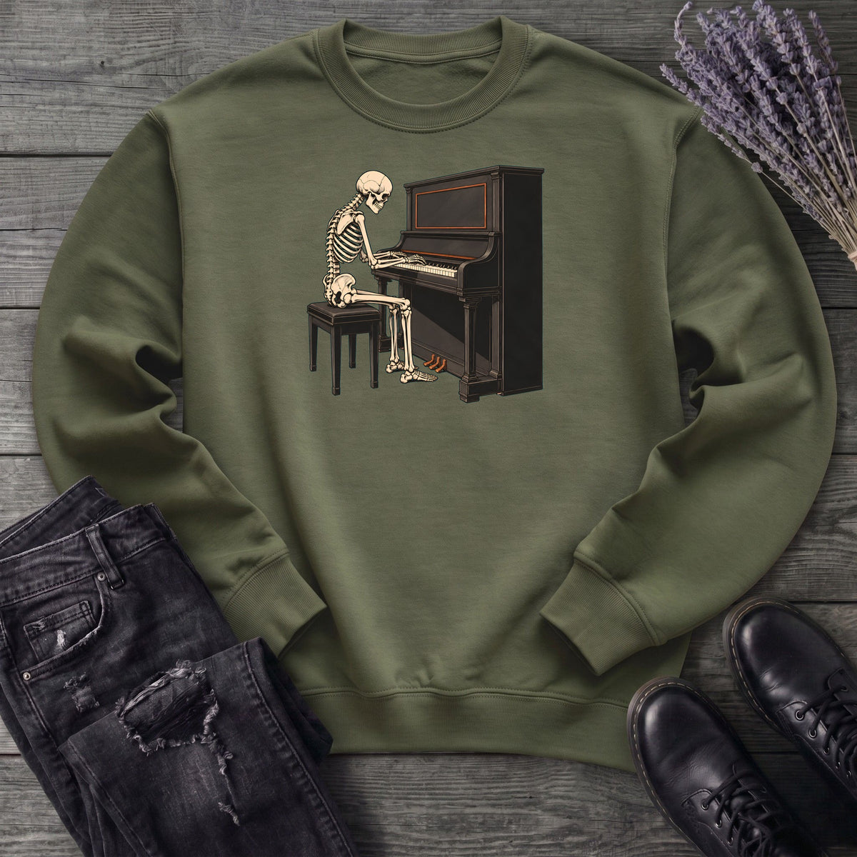 Skeletal Melodies Sweatshirt