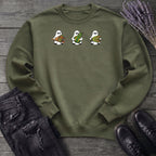 Ghosts Autumn Gourds Sweatshirt