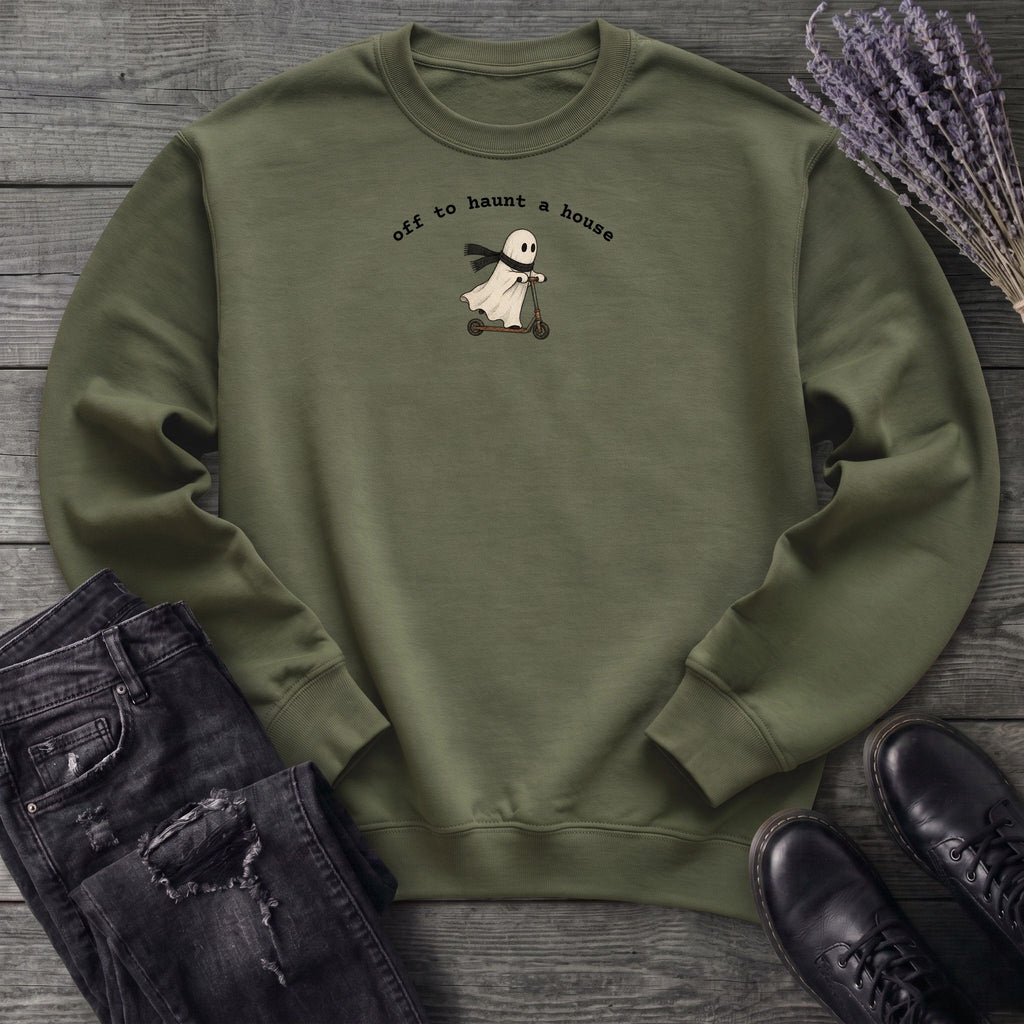 Off To Haunt A House Sweatshirt