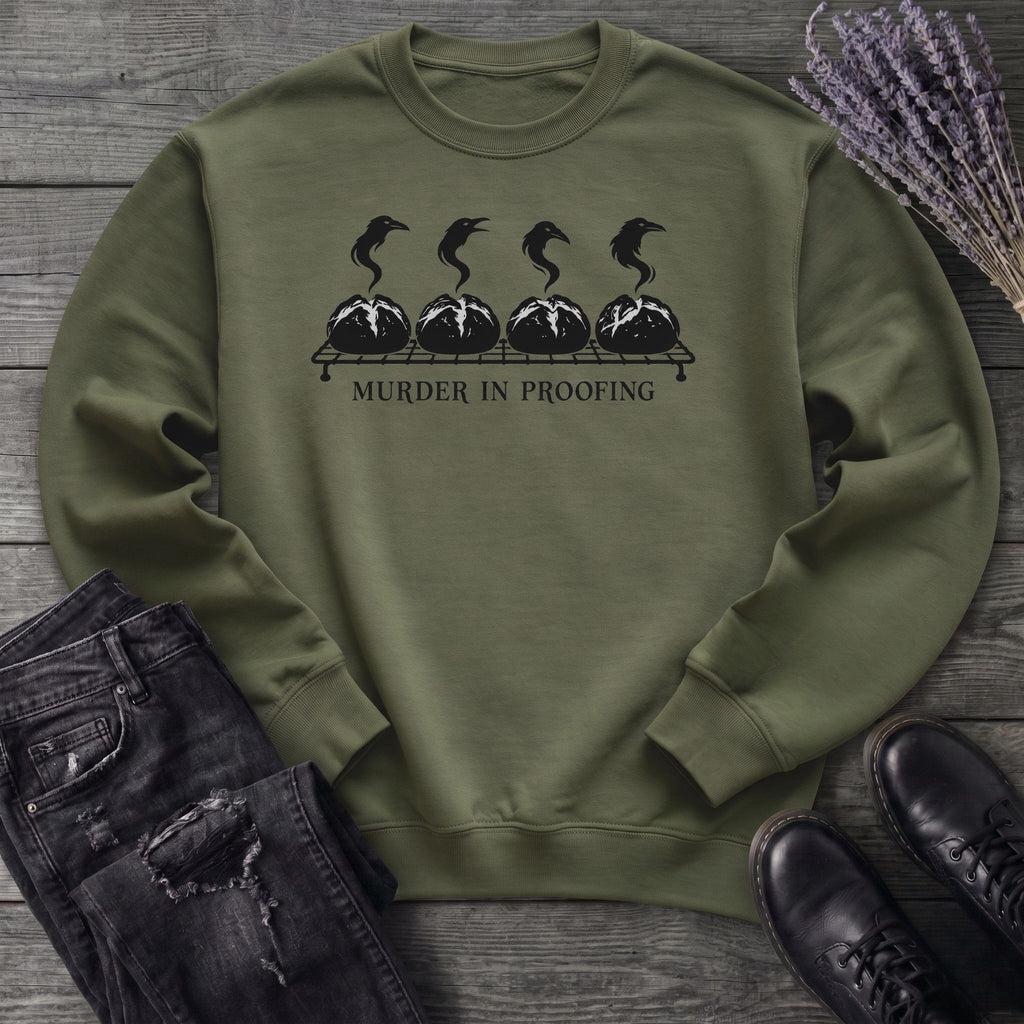 Murder In Proofing Sweatshirt