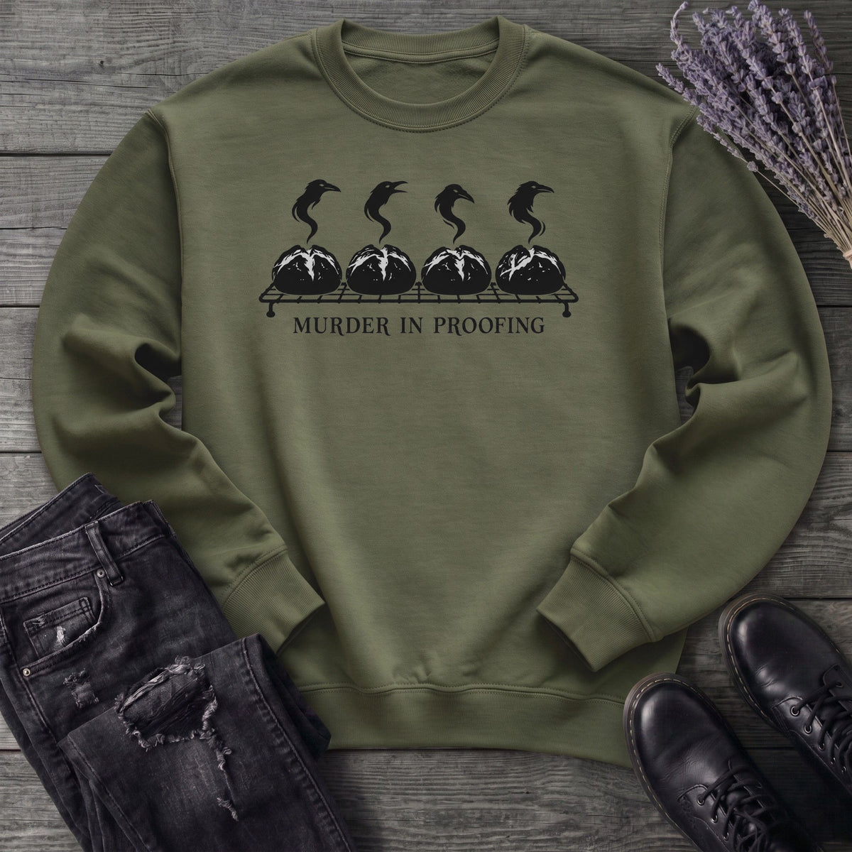 Murder In Proofing Sweatshirt