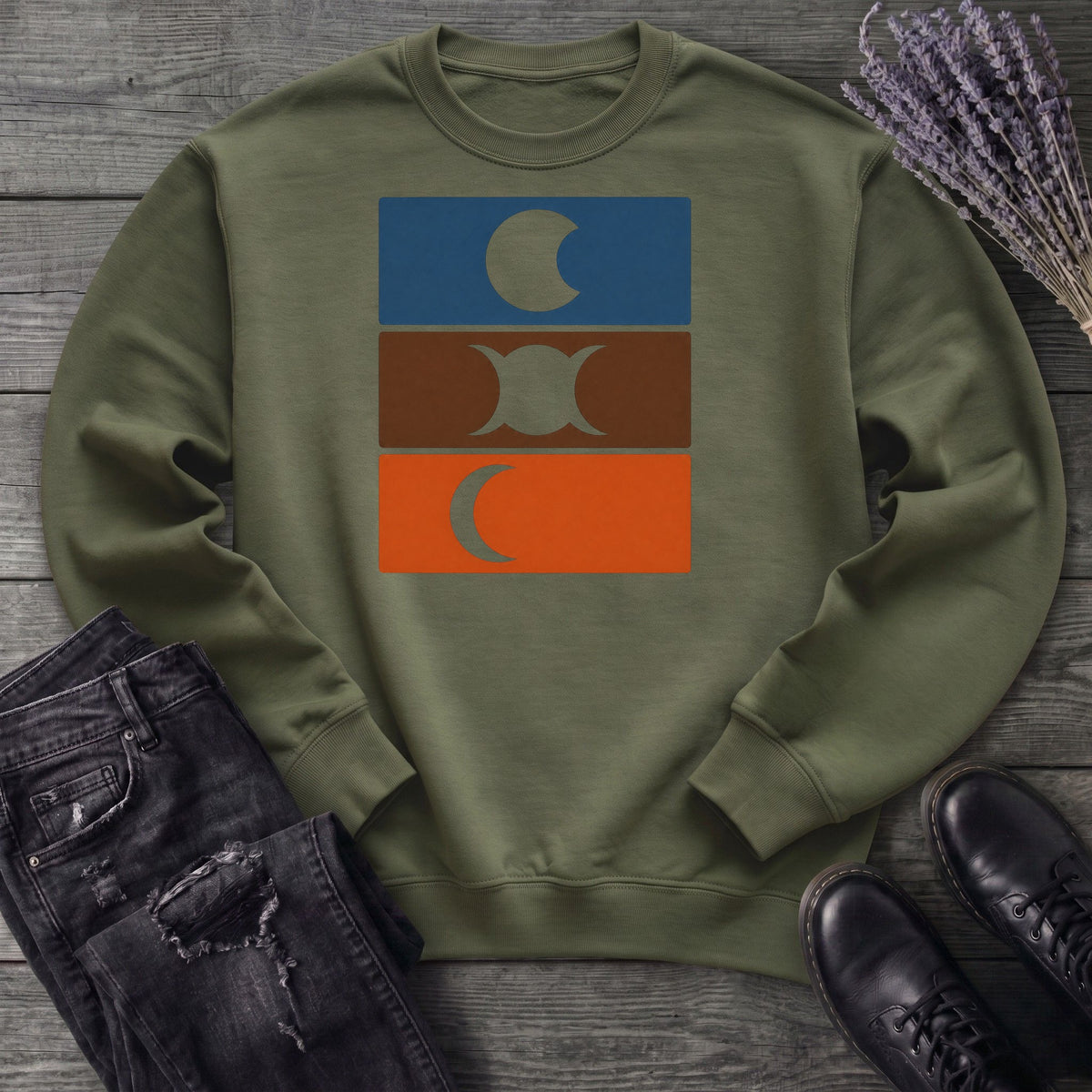 Stripe Phases Sweatshirt