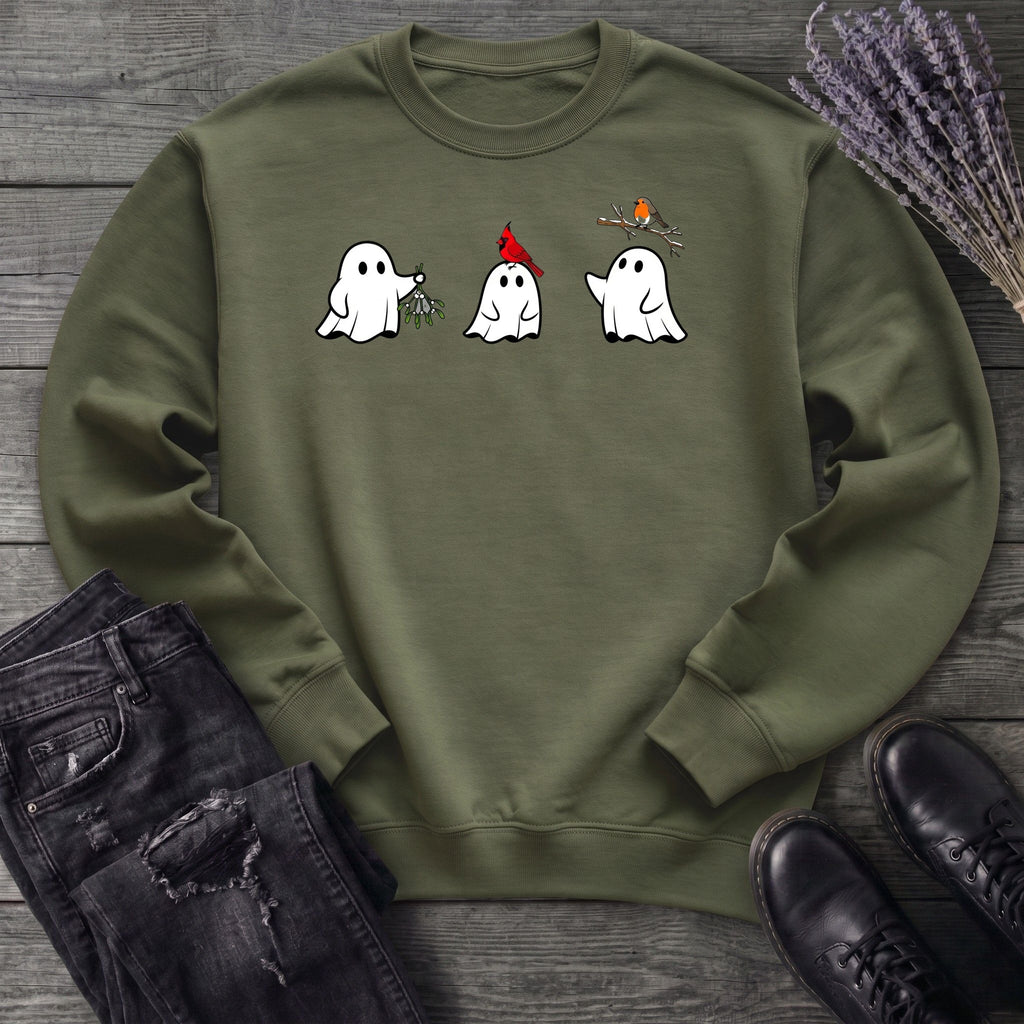 Ghosts With Birds Sweatshirt