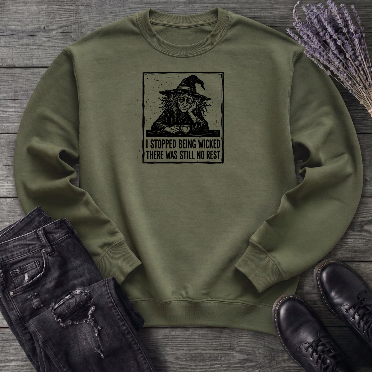 Stopped Being Wicked Sweatshirt