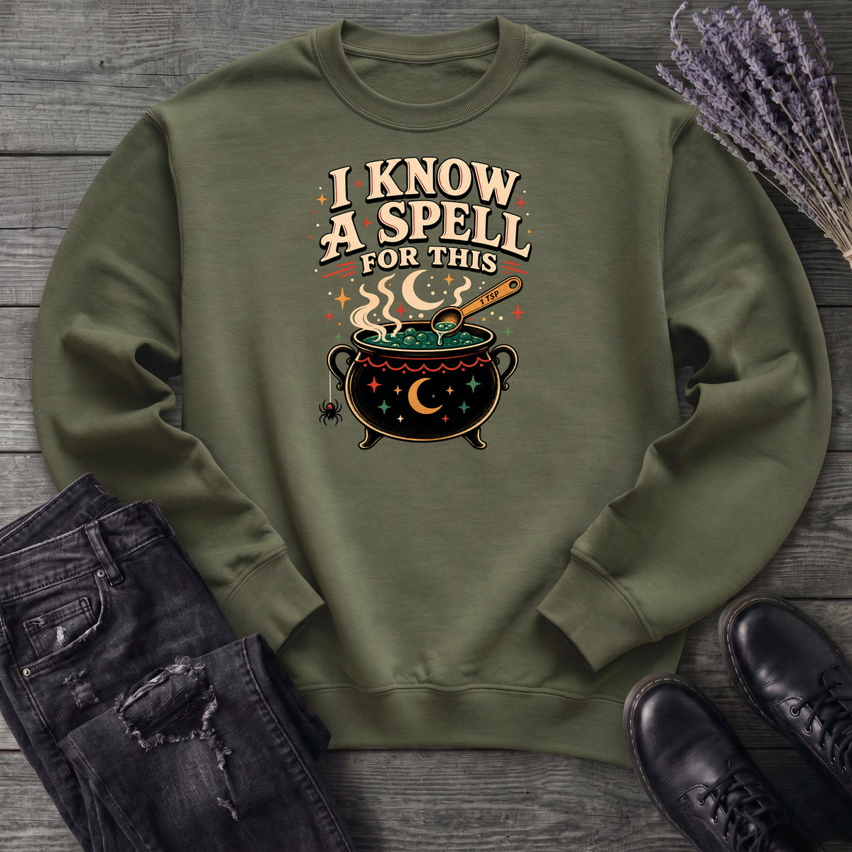 I know A Spell Sweatshirt