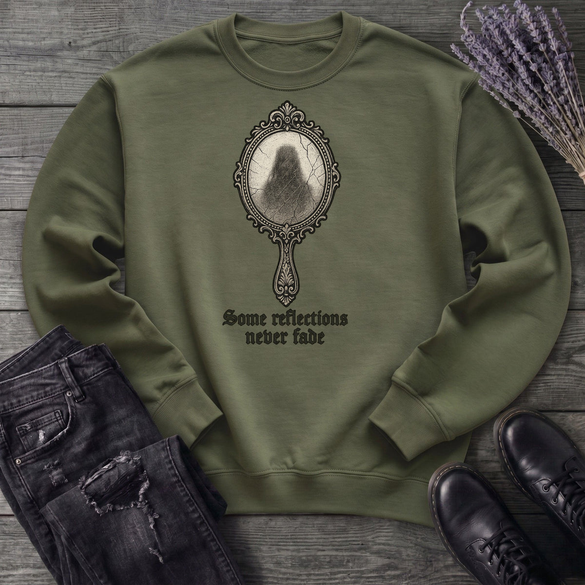 Some Reflections Never Fade Sweatshirt