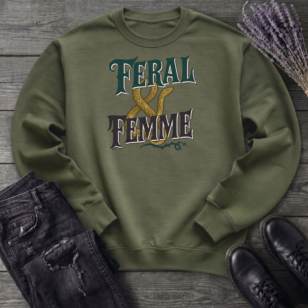 Feral And Femme Sweatshirt