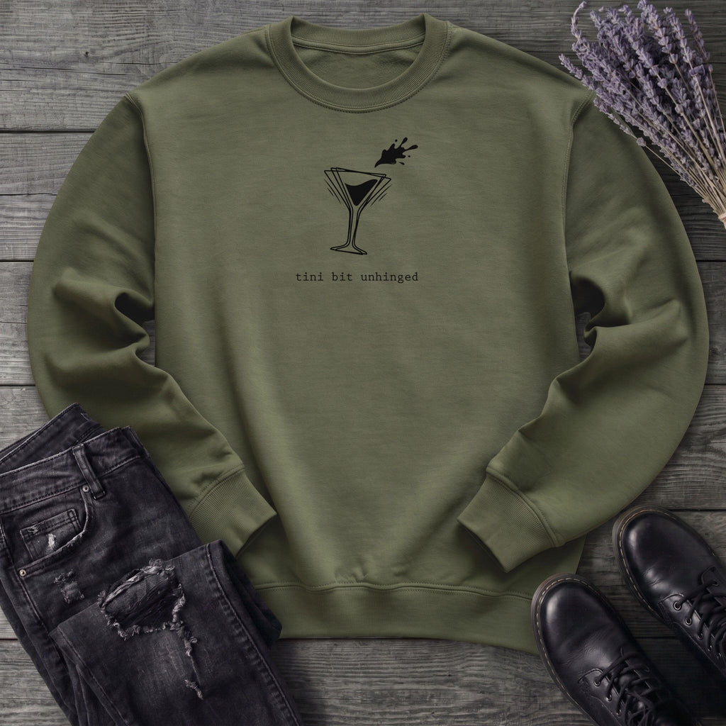 tini bit unhinged Sweatshirt