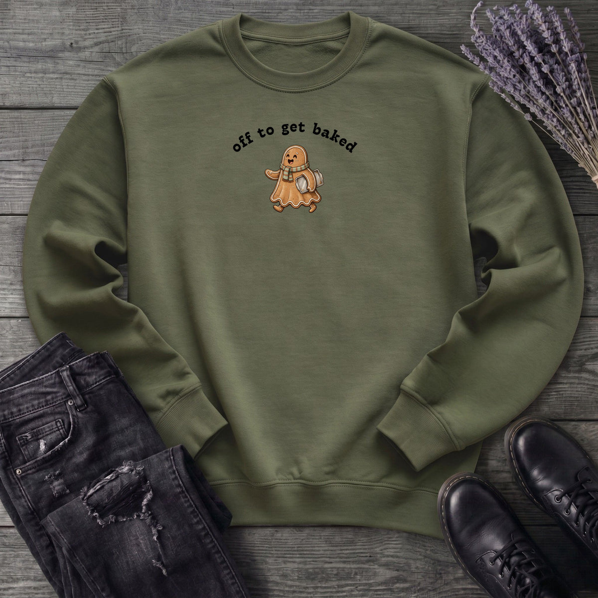 Off To Get Baked Sweatshirt