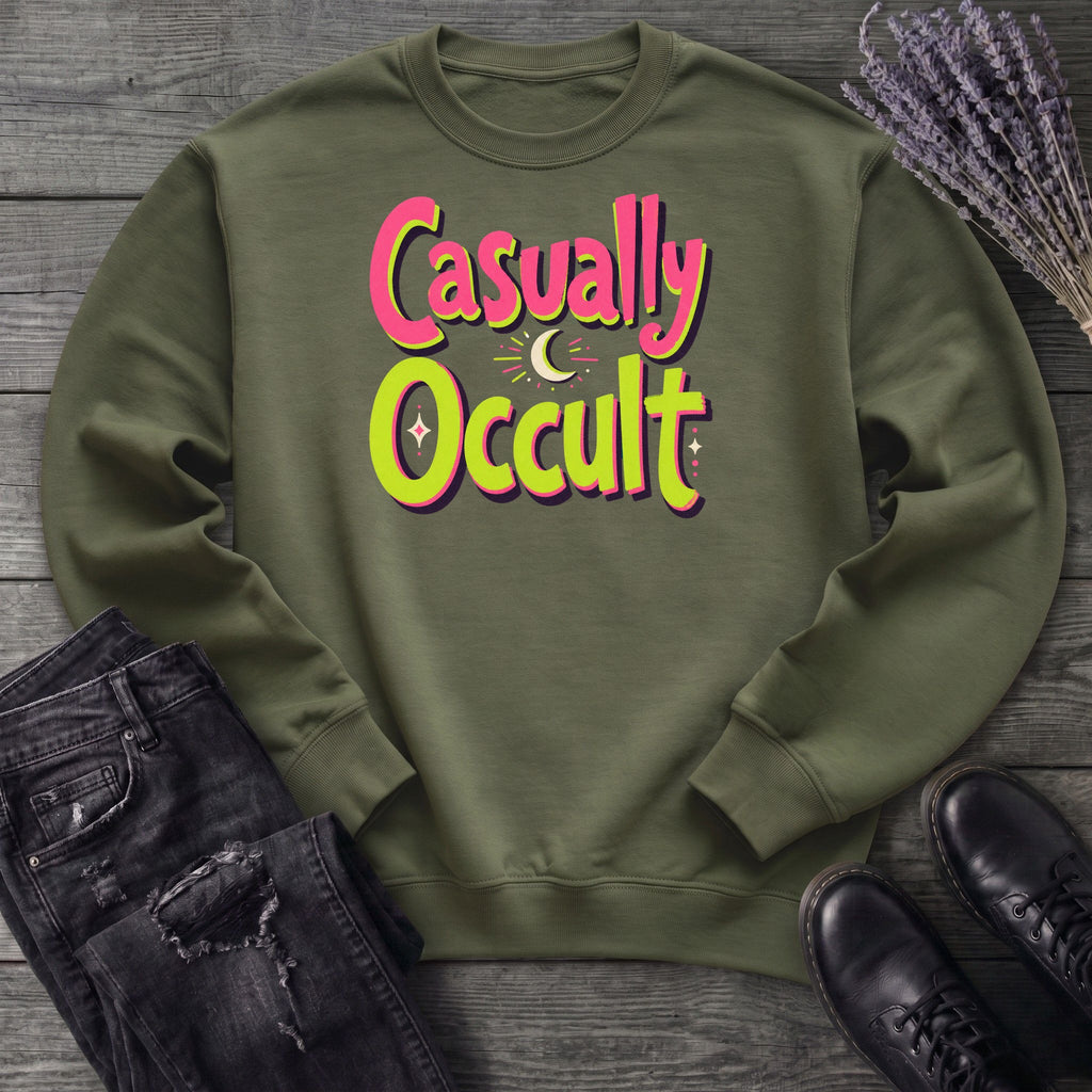 Bright Casually Occult Sweatshirt