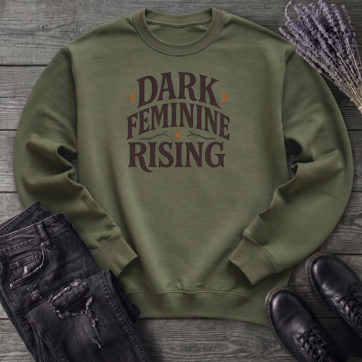 Dark Feminine Rising Sweatshirt
