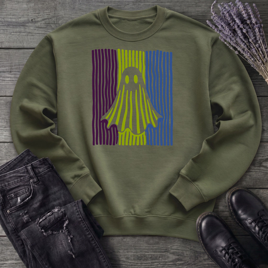 Ghost Stripes Sweatshirt