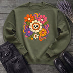 skull daisies Sweatshirt