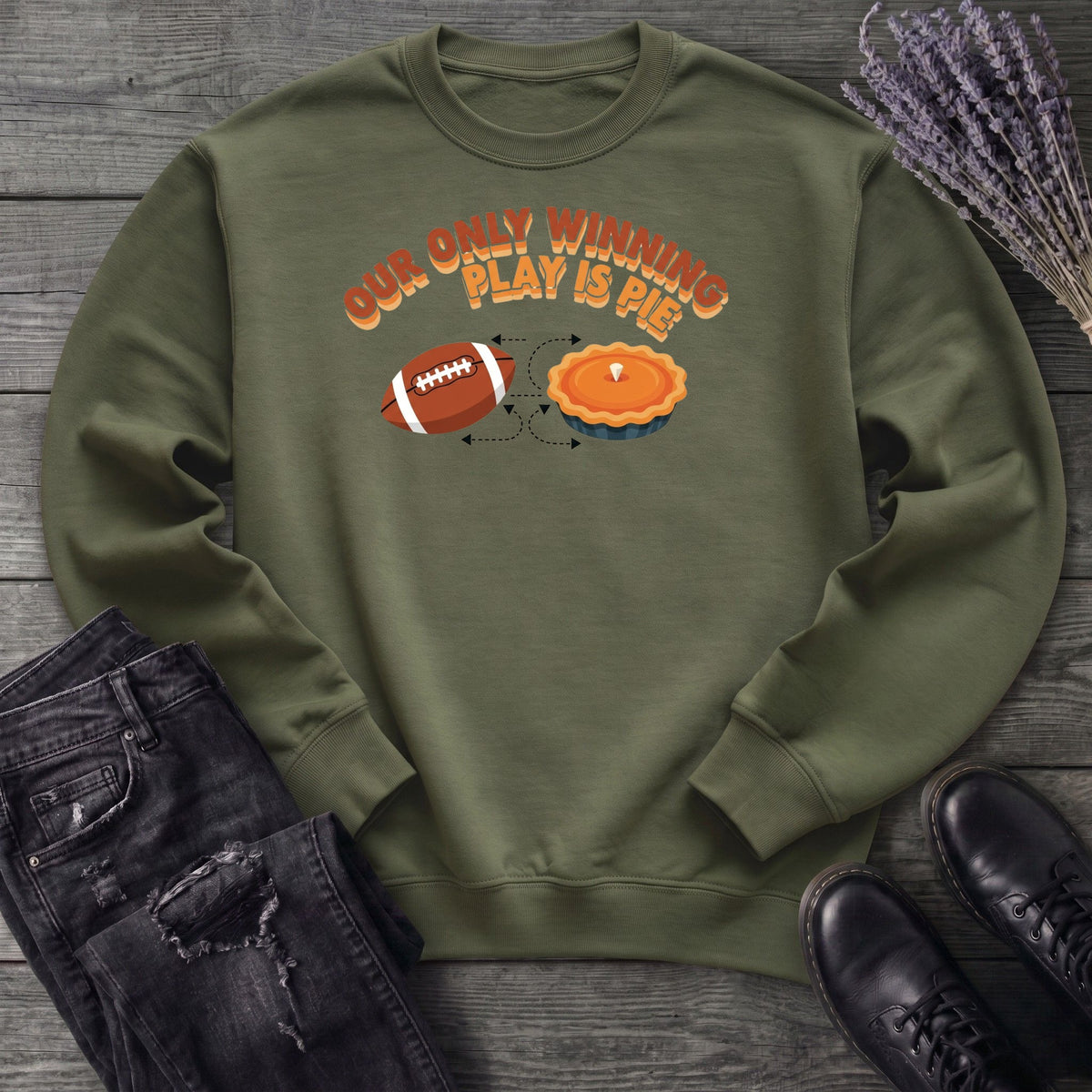 Winning Play Pie Sweatshirt