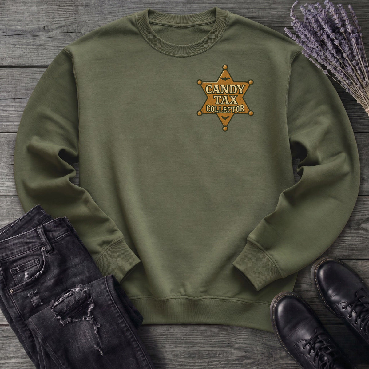 Candy Tax Collector Sweatshirt