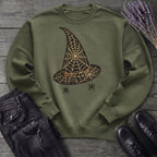 Spiderweb Witch Hat Sweatshirt