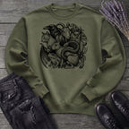 familiar collage stack Sweatshirt