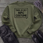 This Is My Npc Costume Sweatshirt