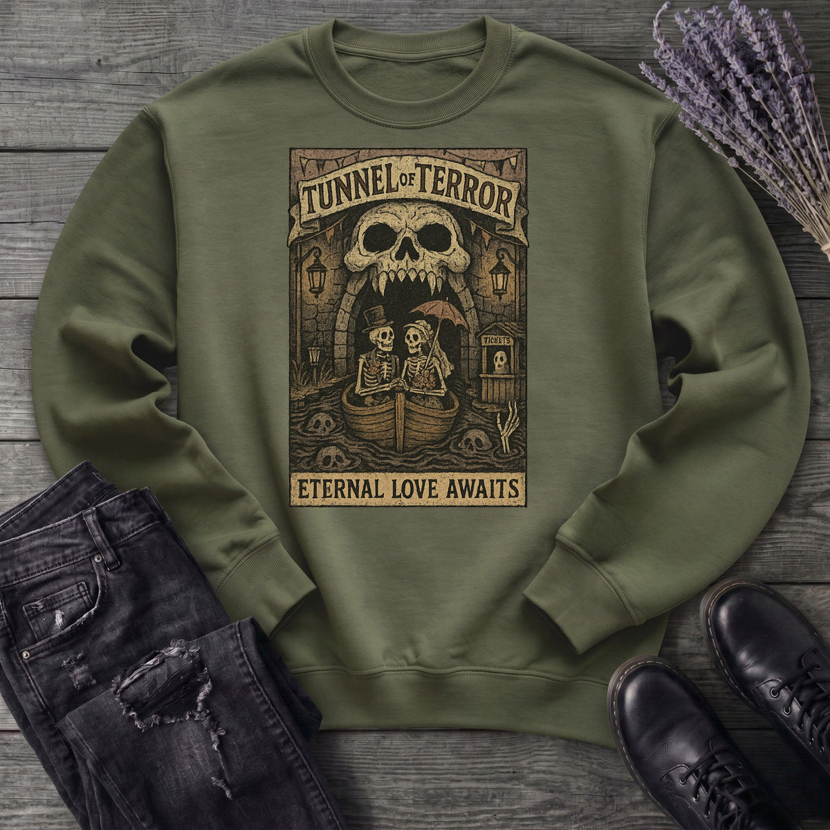 Tunnel Of Terror Sweatshirt