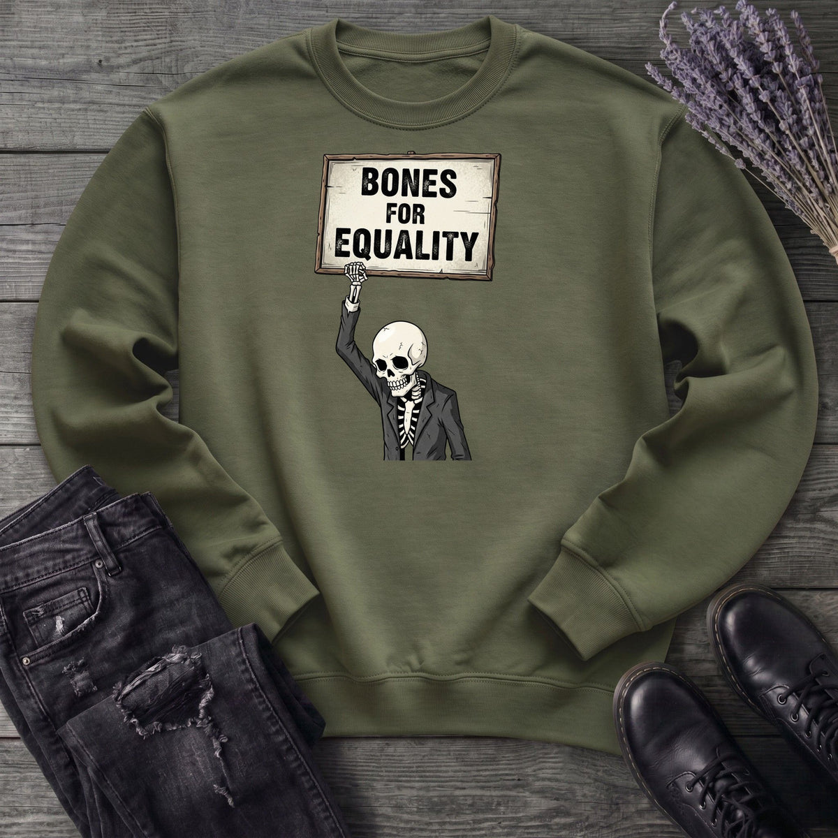 Bones For Equality Sweatshirt