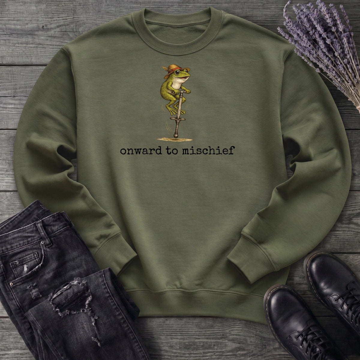 Onward To Mischief Sweatshirt