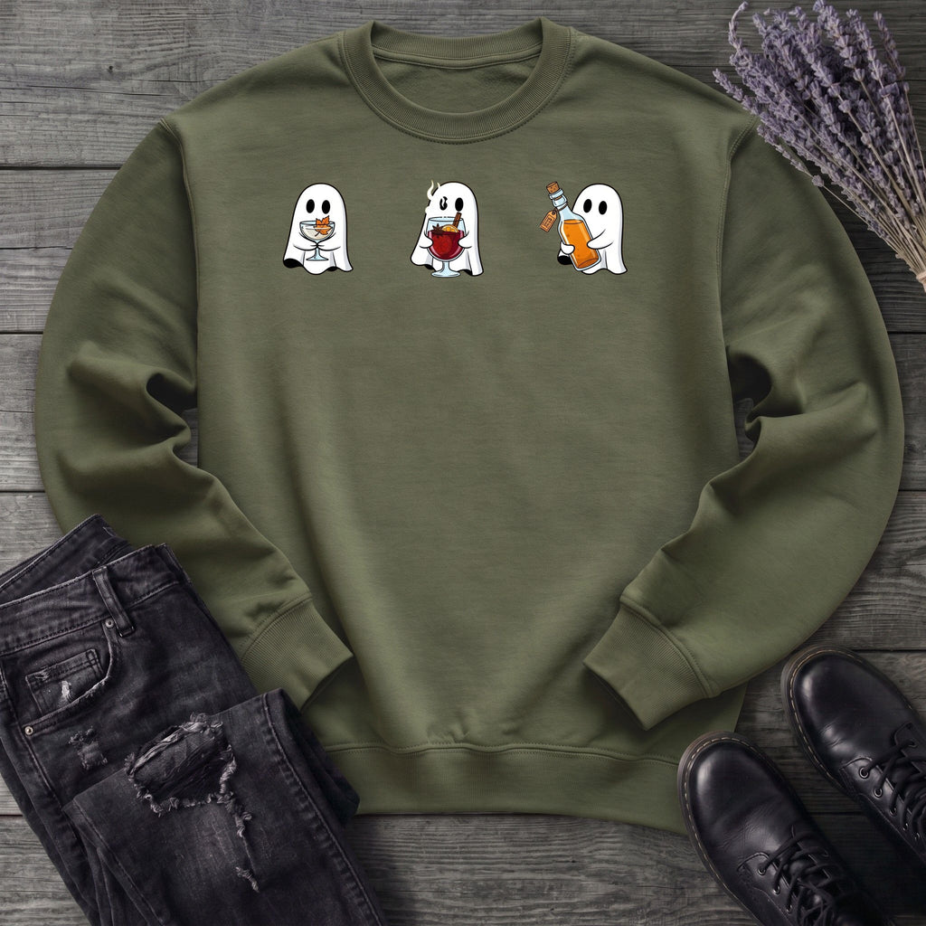 Ghosts With Booze Sweatshirt