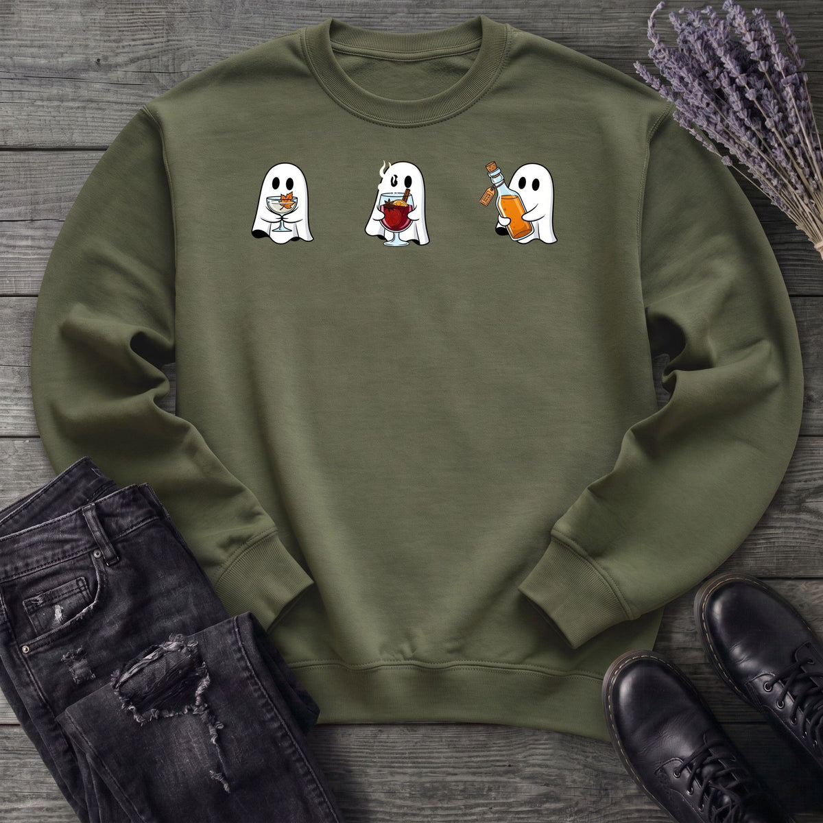 Ghosts With Booze Sweatshirt