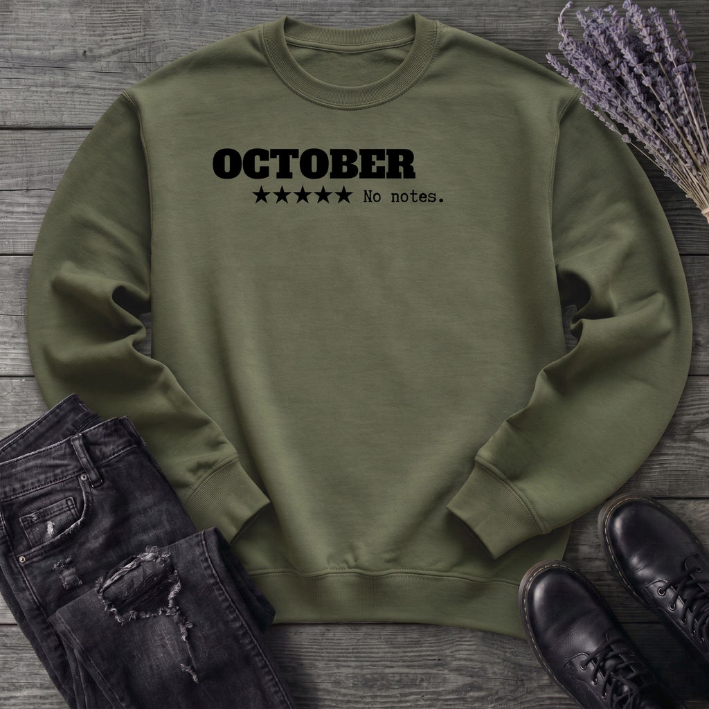 October Review Sweatshirt