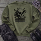 Grunge Skull Sweatshirt