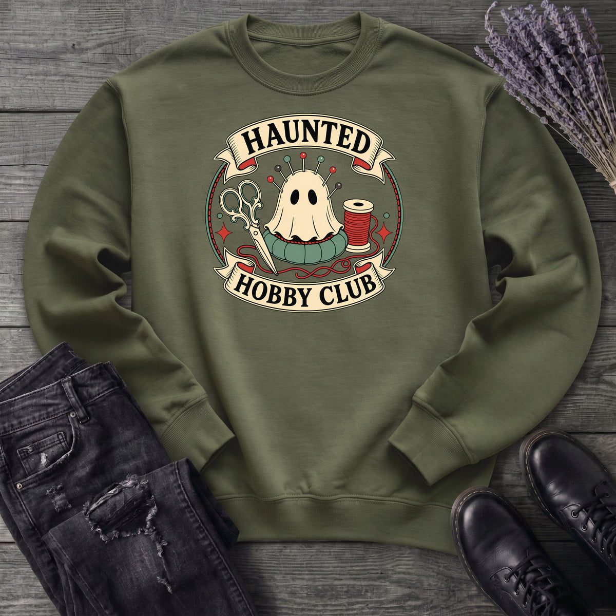 Haunted Hobby Club Sweatshirt