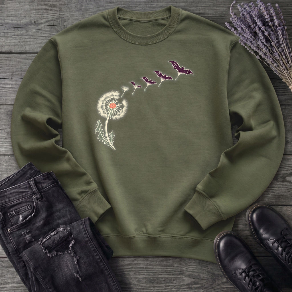 Dandelion Bats Sweatshirt