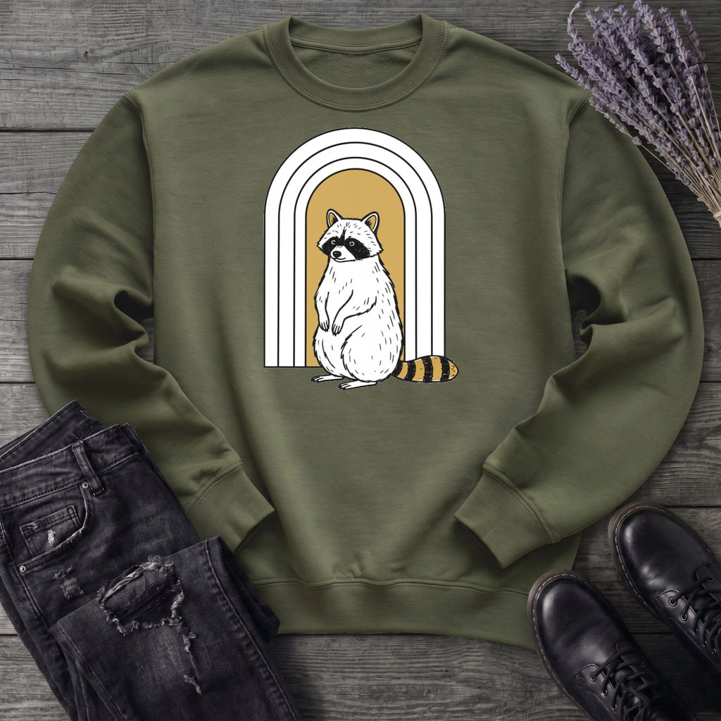 Raccoon Arch Sweatshirt