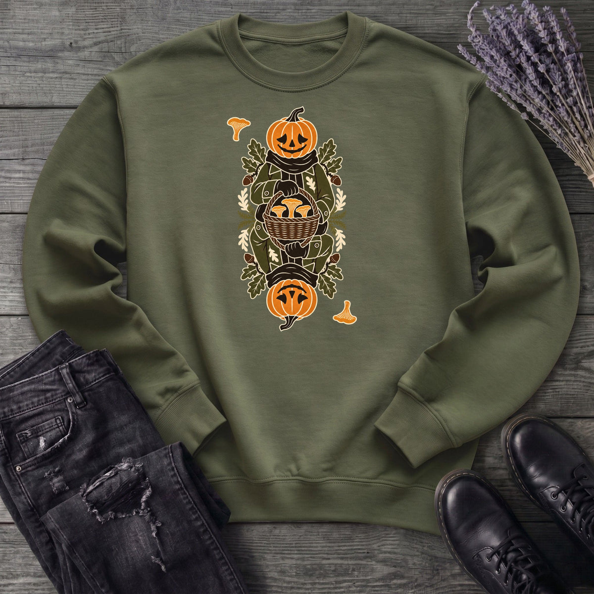 Jack Of Mushrooms Sweatshirt