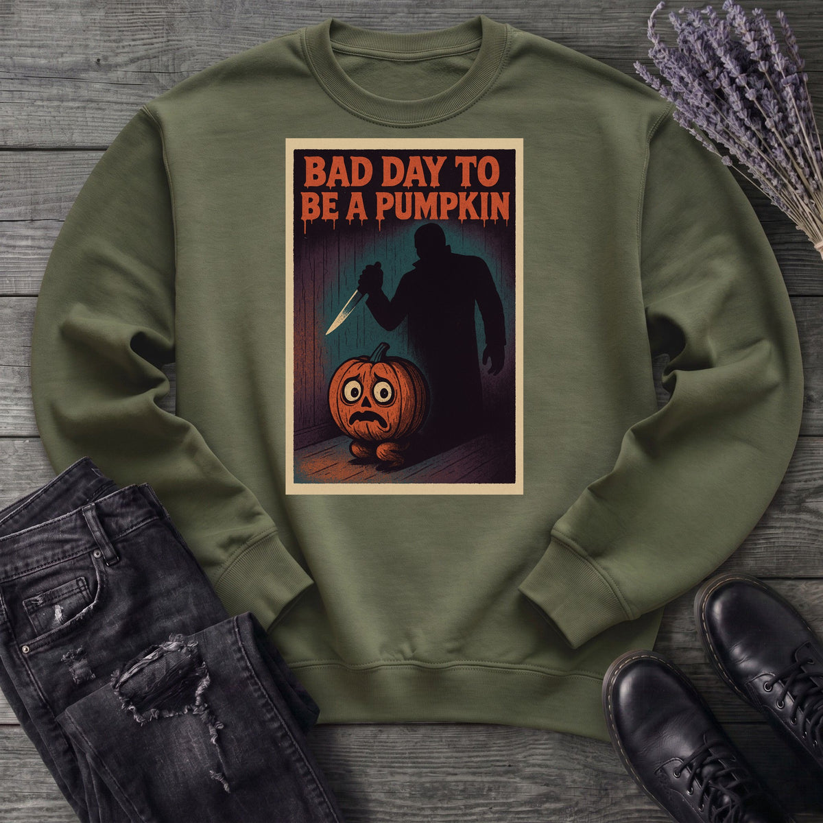 Bad Day To Be A Pumpkin Sweatshirt