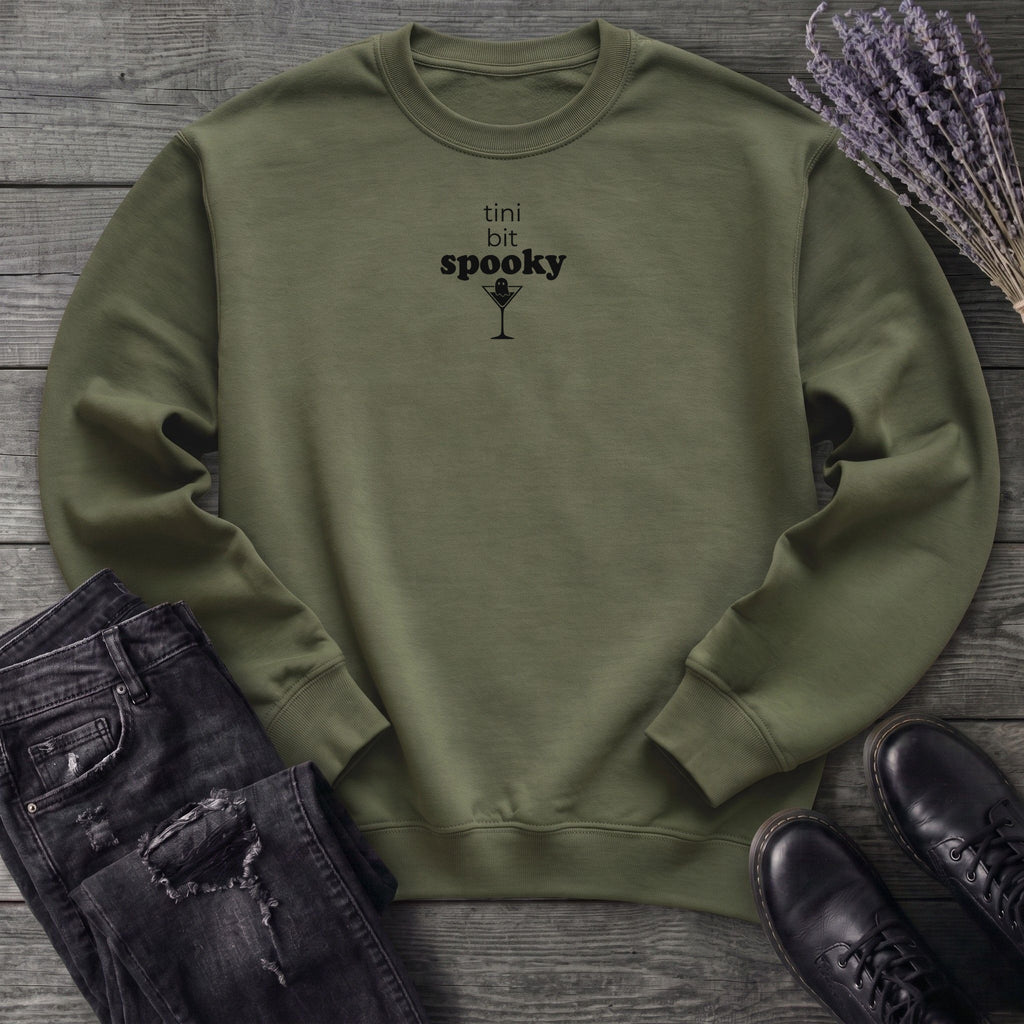tini bit spooky Sweatshirt