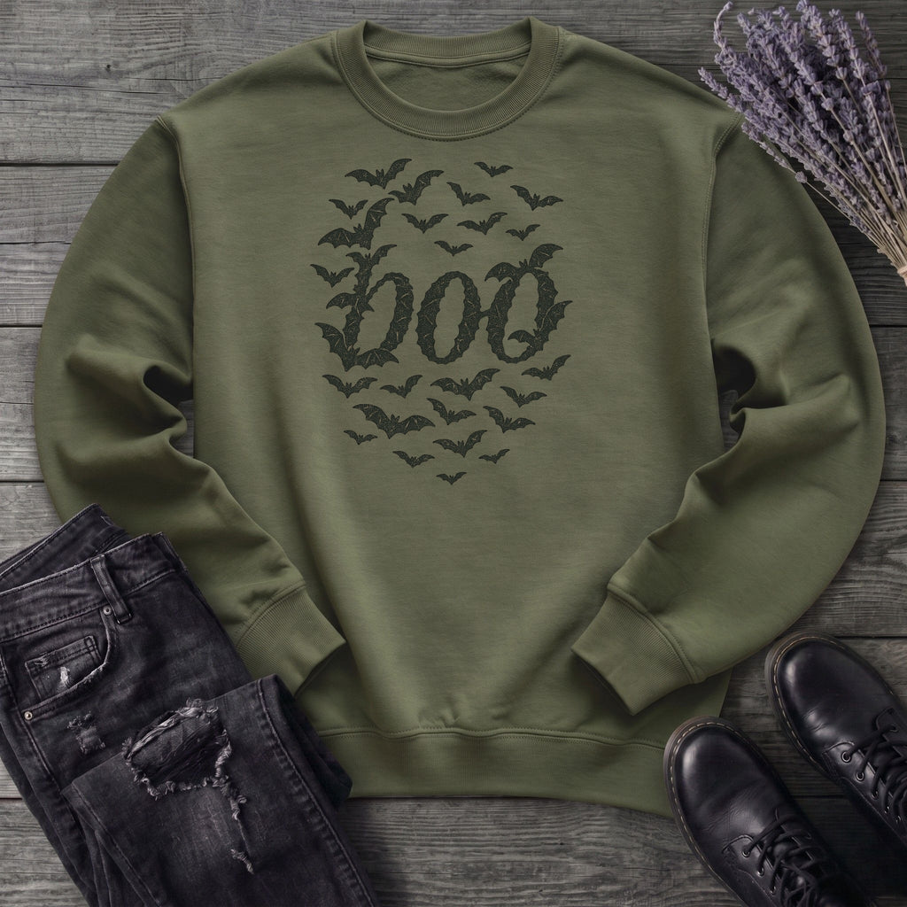 Bats Form Boo Sweatshirt