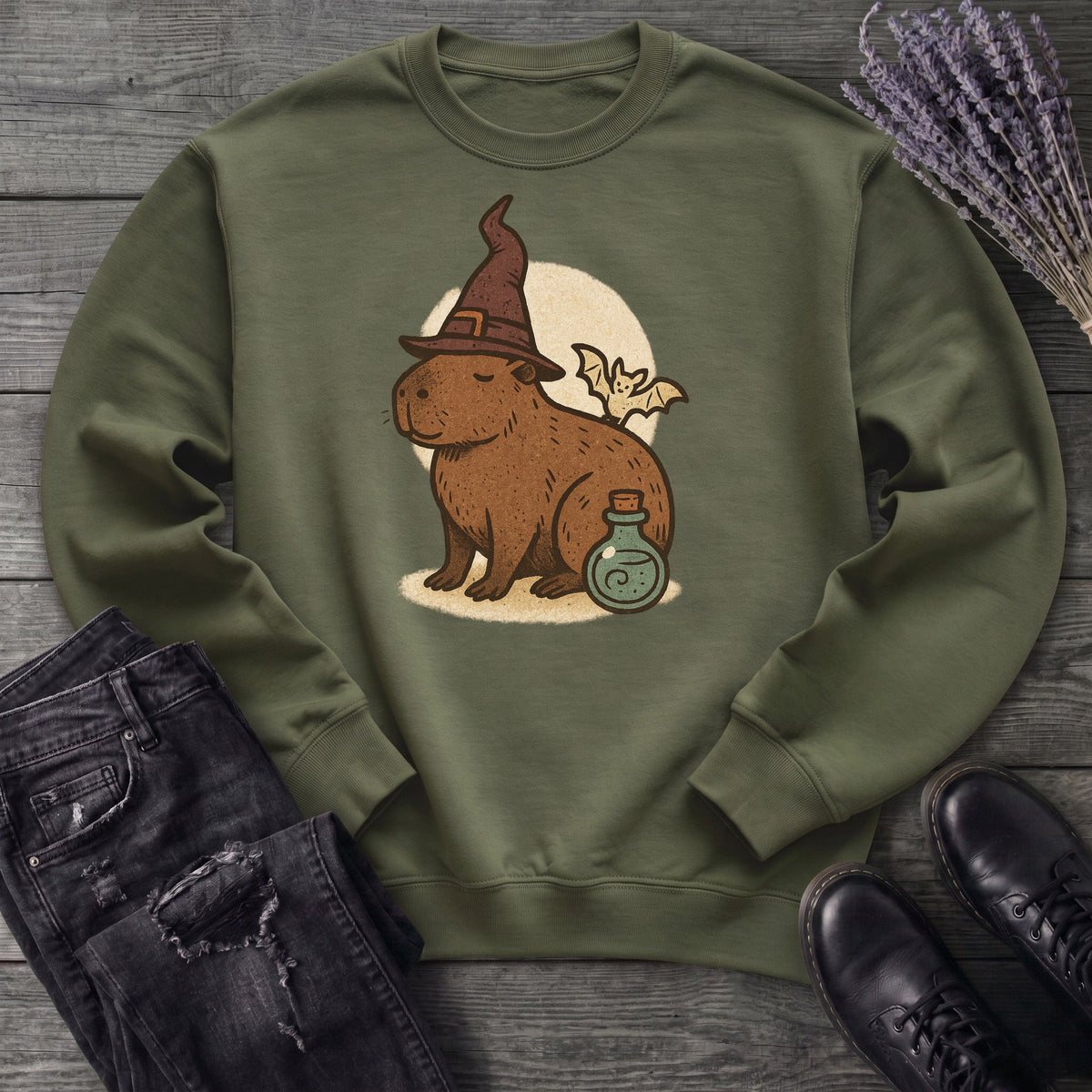 capybarra witch Sweatshirt