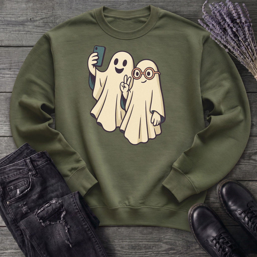 Selfie Ghosts Sweatshirt