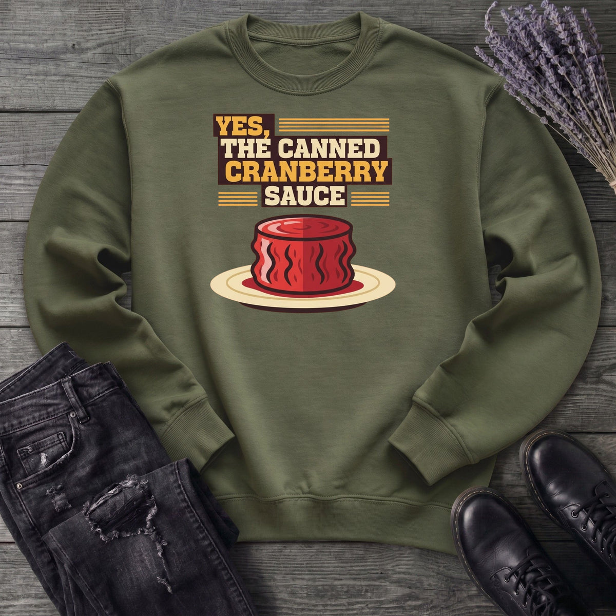 Cranberry Sauce Sweatshirt