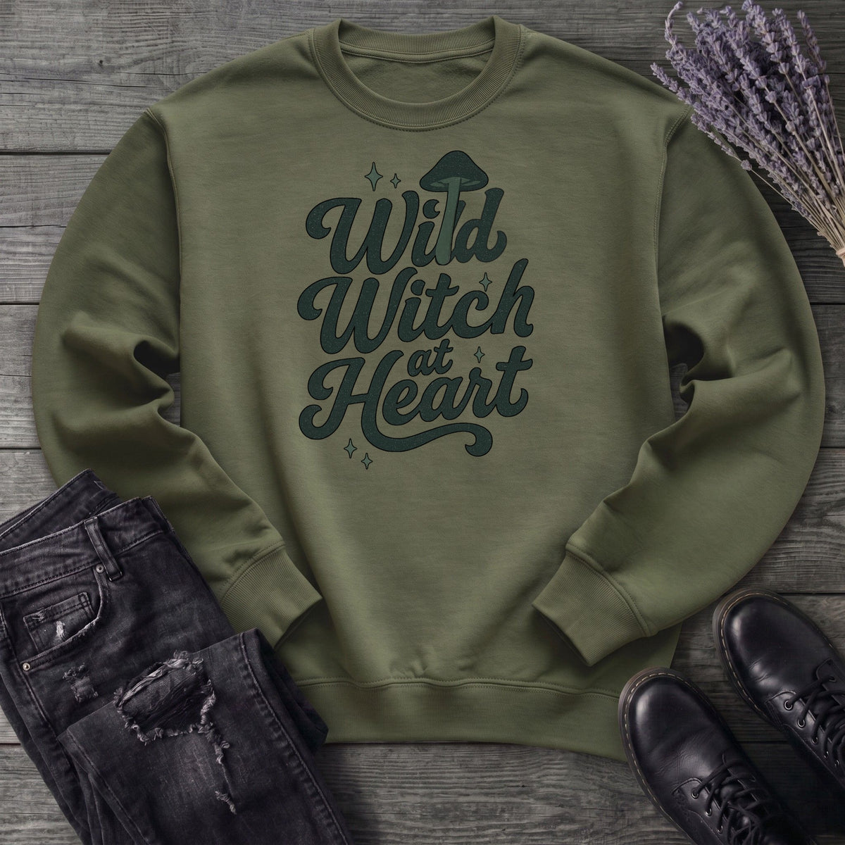Wild Witch At Heart Sweatshirt
