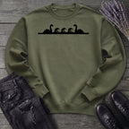 Loch Ness Silhouette Stripe Sweatshirt