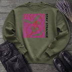 stay strange bats and cherries Sweatshirt