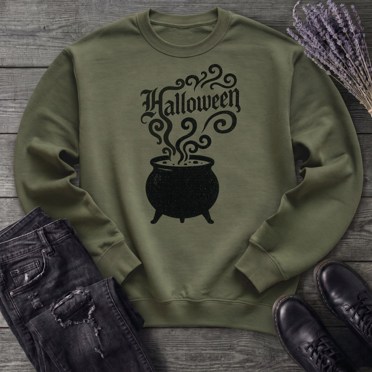 Halloween Cauldron Sweatshirt
